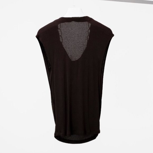 Escada Chainlink Cowl Top - Picture 2 of 10